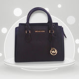 Cartera Michael Kors HOPE Messenger Leather Md BlackColor BLACK