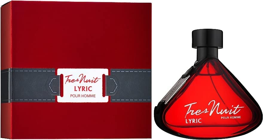 Armaf Tres Nuit Lyric Pour Homme Edp 100Ml Hombre- Inspirado en Acqua di Gio Profondo Giorgio Armani