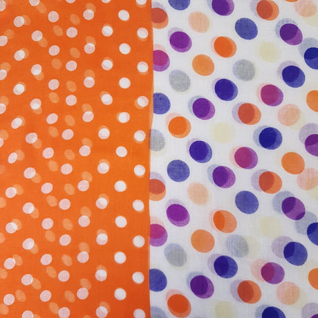 Bufanda Isaac Mizrahi Polka Dot Naranja Con Pepas Colores (Azul, Morada, Naranja) Icl4921P27