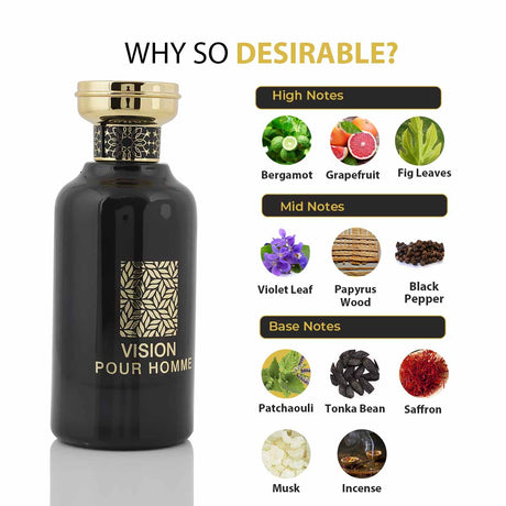 Vision Pour Homme Edp 100Ml Hombre Rihanah