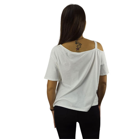 Polera Vero Moda Blanca Style FAINA S/S TOP CL11(NN)