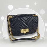 Cartera Michael Kors PEYTON Shldr Flap Black MdColor BLACK