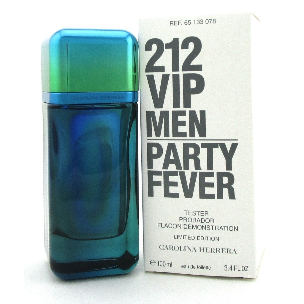 212 Vip Men Party Fever TESTER 100ML EDT Hombre Carolina Herrera
