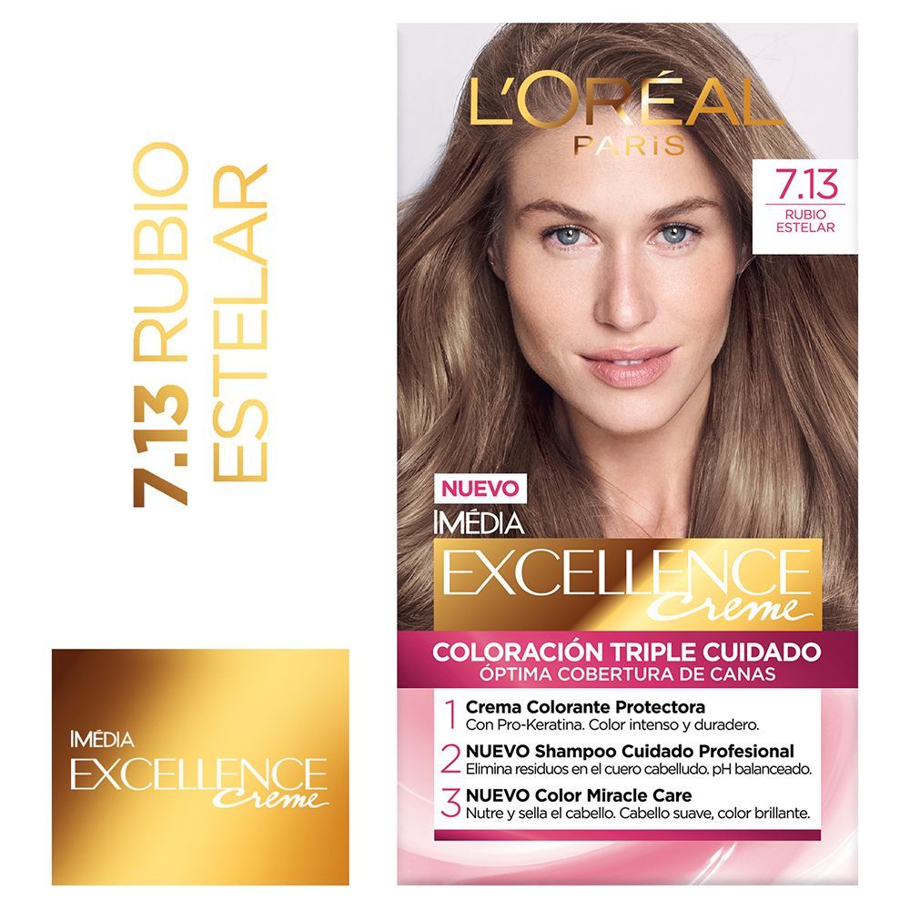 Excellence Blond Le grends Tono 7.13 Permanente