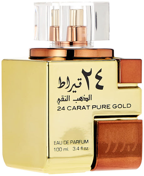 24 Carat Pure Gold 100Ml Edp Unisex Lattafa Perfume- Inspirado En Nepal Aoud Montale