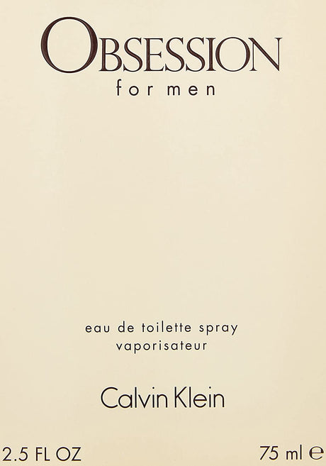 Obsession For Men 75ML EDT Hombre Calvin Klein