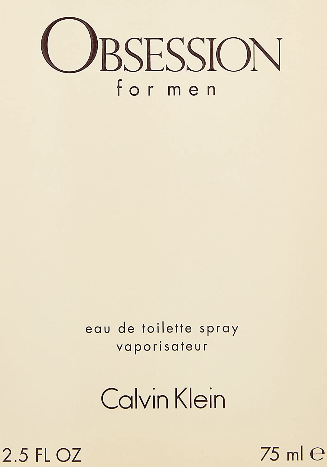 Obsession For Men 75ML EDT Hombre Calvin Klein
