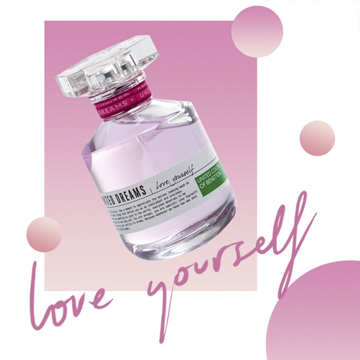 United Dreams Love Yourself  80ML EDT Mujer Benetton