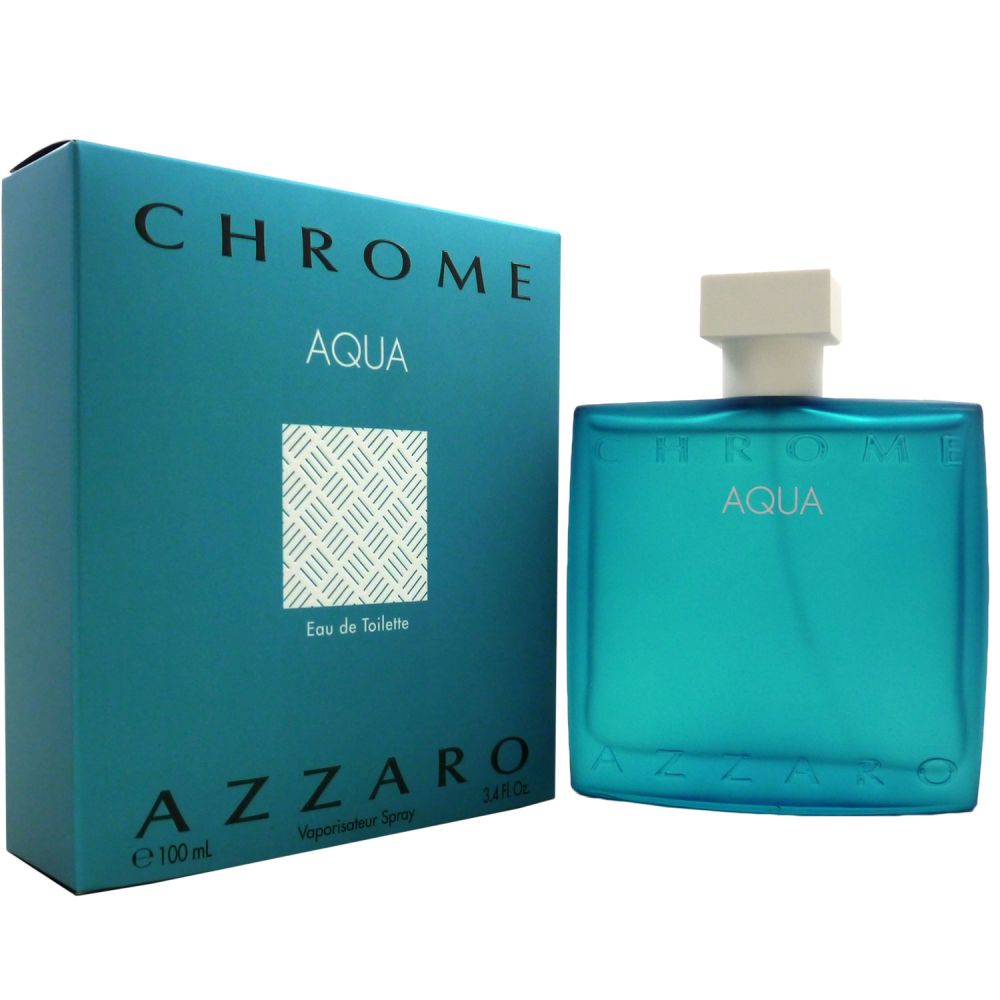 Azzaro Chrome Aqua Edt 100Ml Hombre