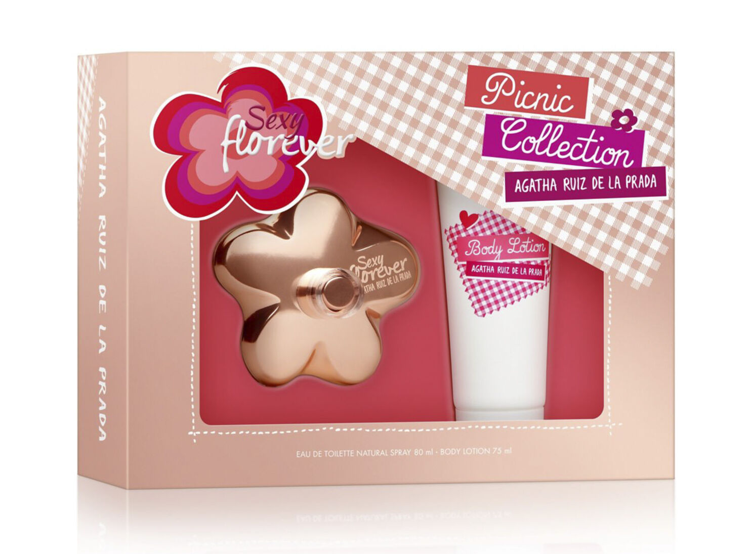 Estuche Sexy Florever Agatha Ruiz Edt 80Ml+75Ml B/L Mujer