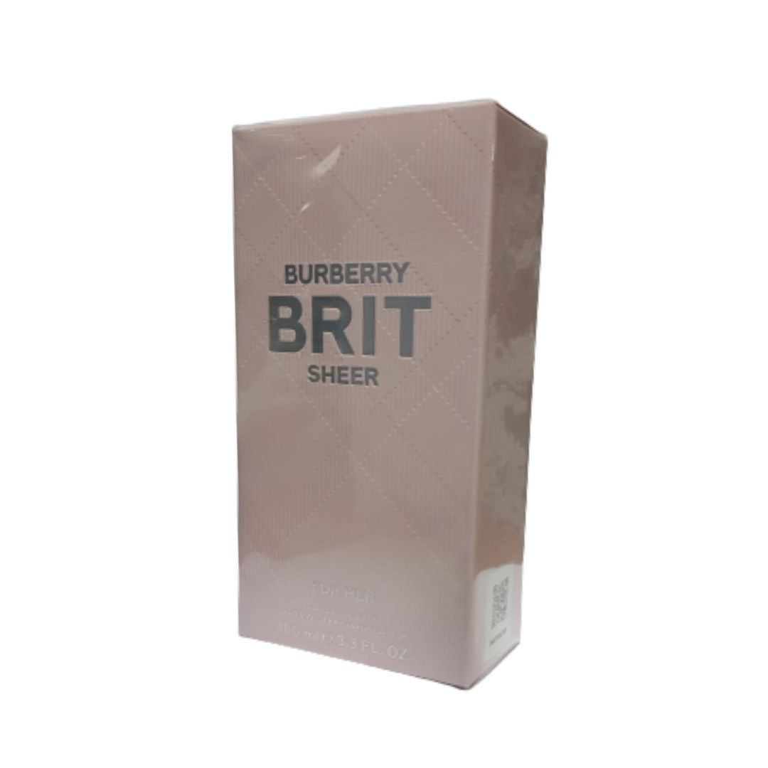 Burberry Brit Sheer Edt 100Ml Mujer