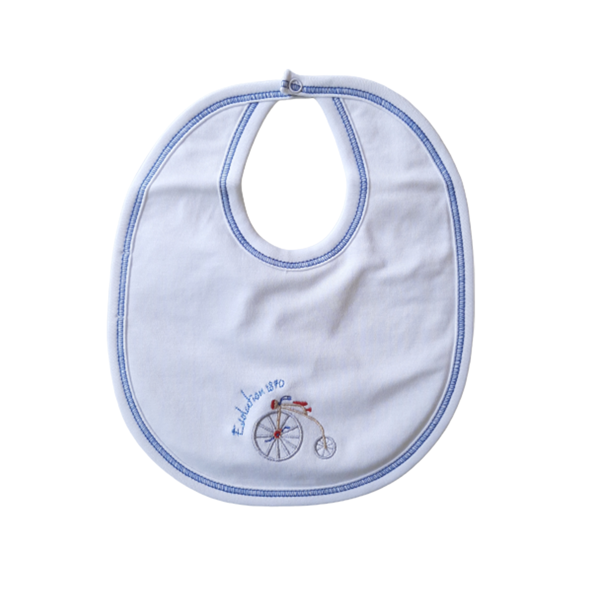 Babero Babycottons Evolucion Bikes BCO/Azul