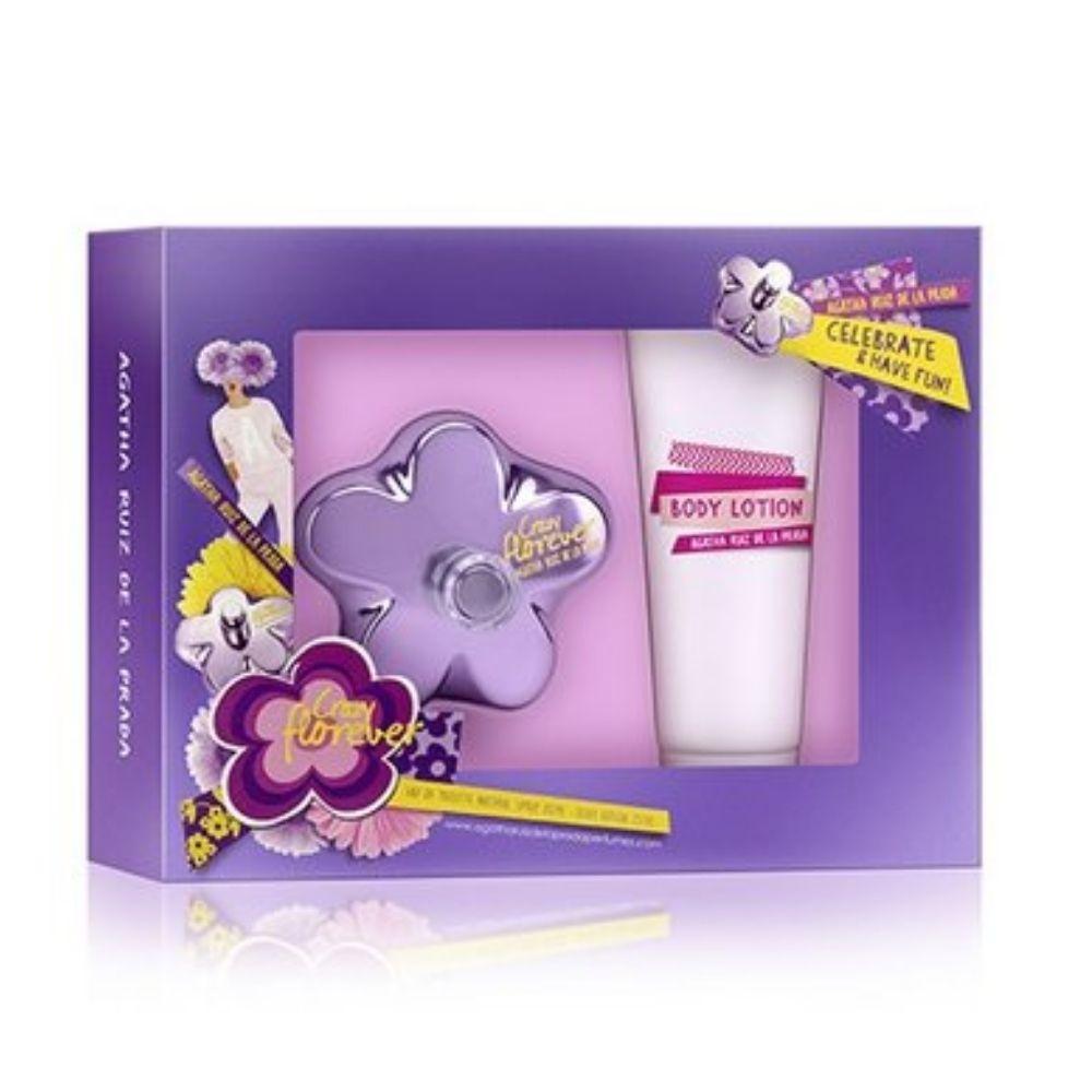 Crazy Florever Estuche  80ML EDT + 75ML Body Lotion Mujer