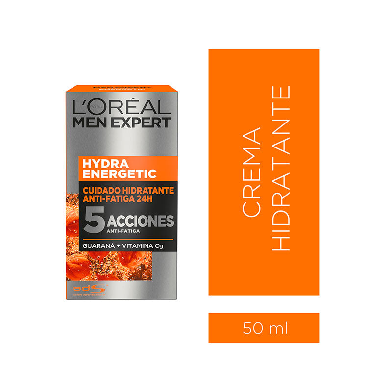 Men Expert Hydra Energetic Crema Antifatiga 50Ml