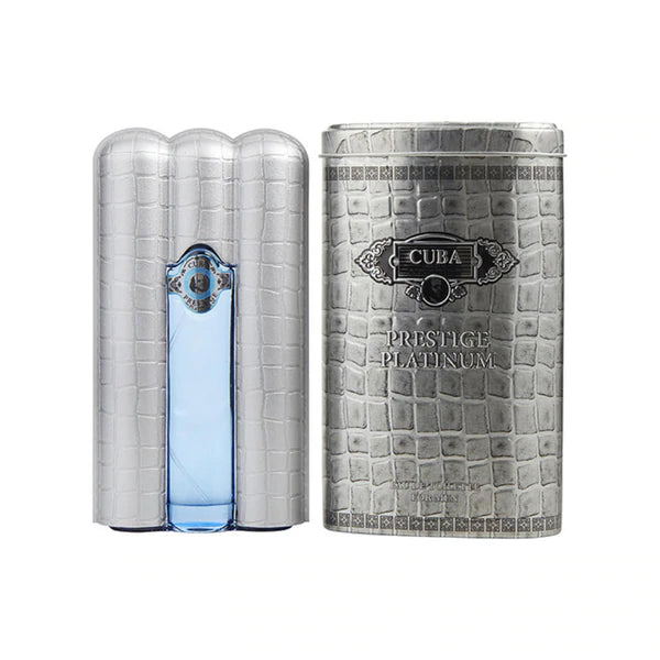 Cuba Prestige Platinum For Men 90ml Edt Hombre