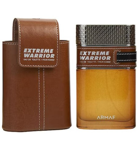 Extreme Warrior Armaf Edt 100Ml Hombre  En Estuche De Cuero- Inspirado en Azzaro Pour Homme Elixir Azzaro