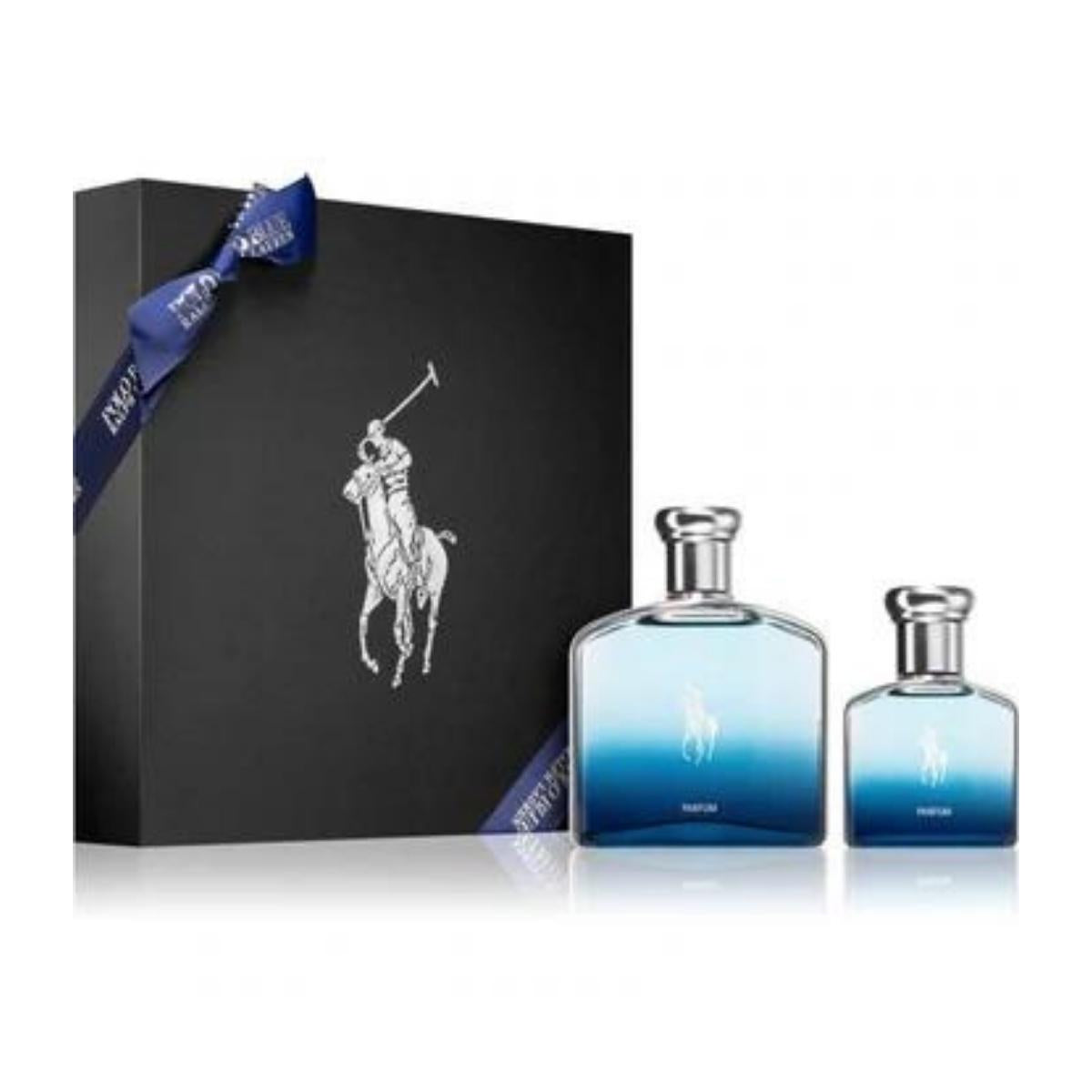 Estuche Polo Deep Blue Ralph Lauren Parfum 125ml + 40ml Hombre (Caja Negro)