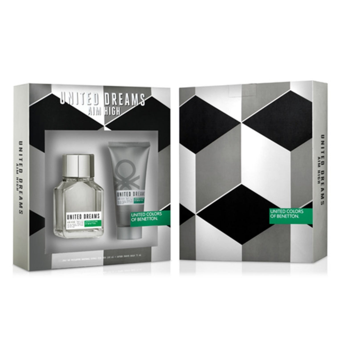 Estuche Aim High Benetton Edt 100Ml+75Ml A/S Balm Hombre