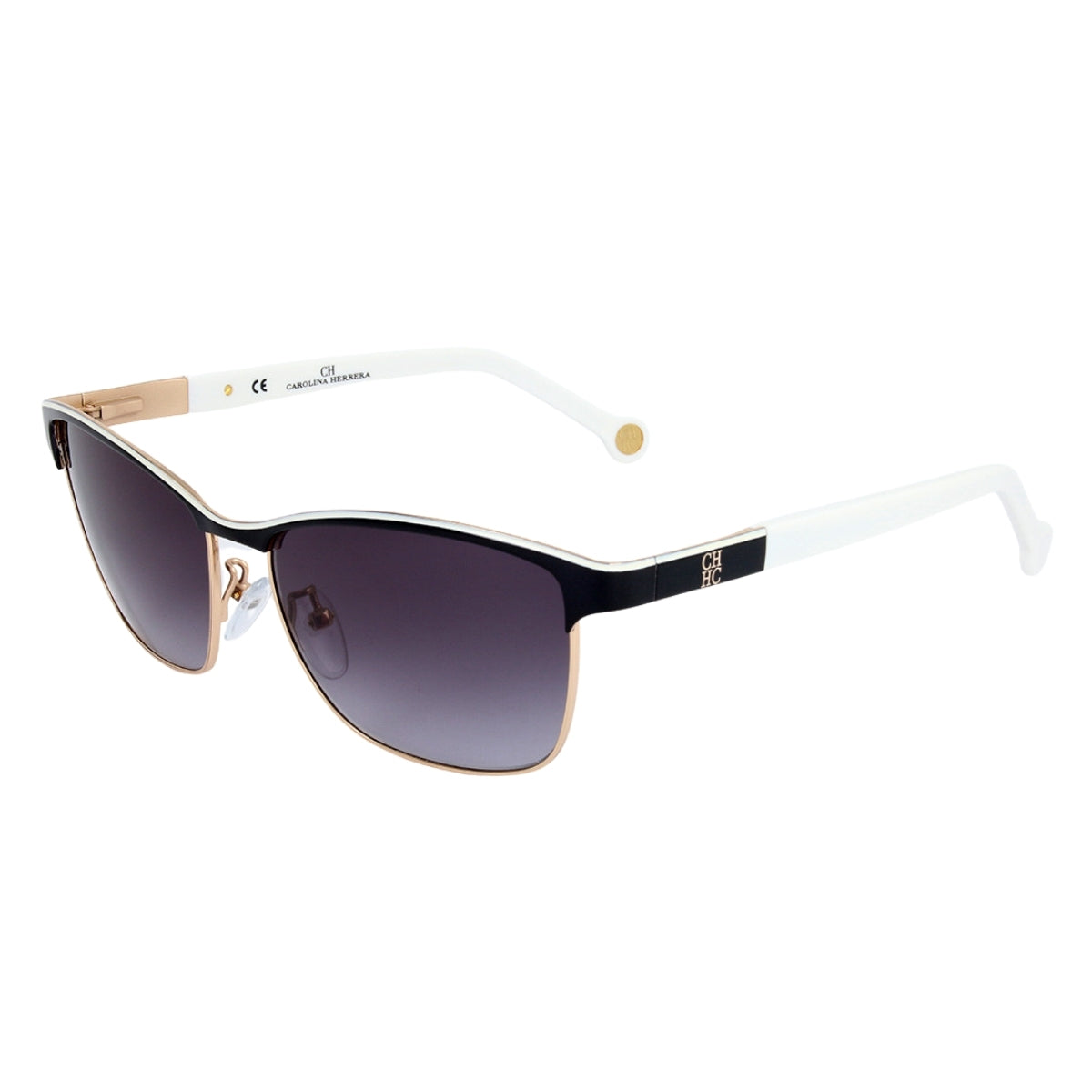 CAROLINA HERRERA Lente De Sol SHE0690NP156 BLACK / WHITE SHE069