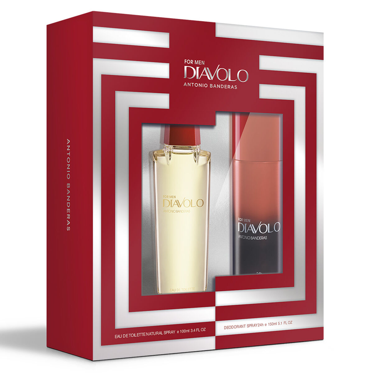 Estuche Diavolo Antonio Banderas Edt 100Ml+150 Deo 24H Hombre