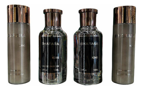 Estuche Bharara King Edp 100Ml+150Ml B/L+100Ml A/S+150Ml S/G Hombre