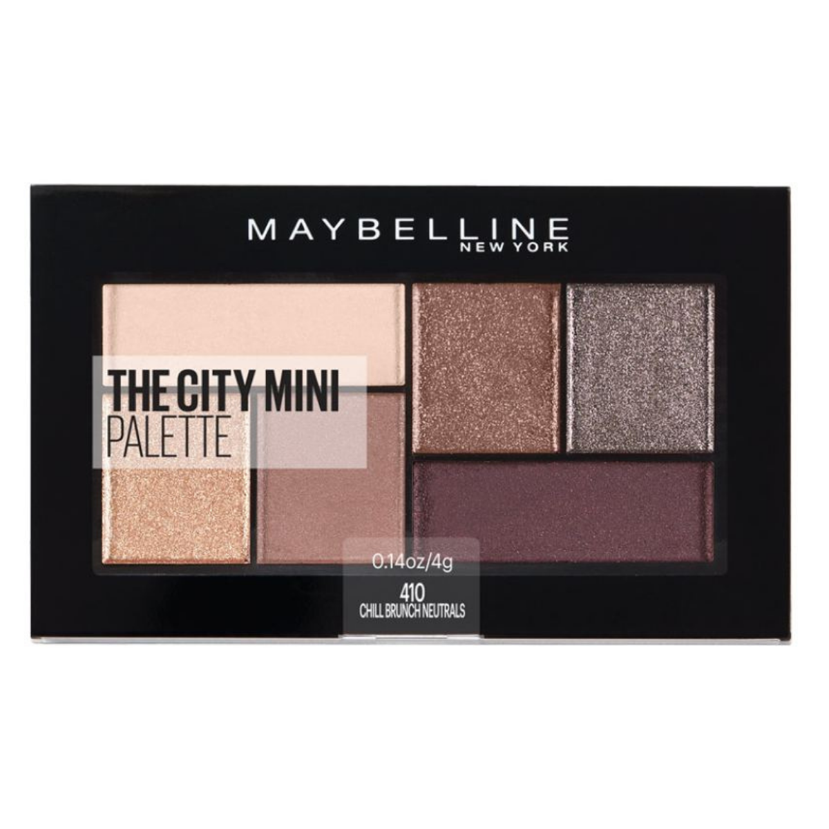 Sombras The City Mini Palettes 410 Chill Brunch Neutrals