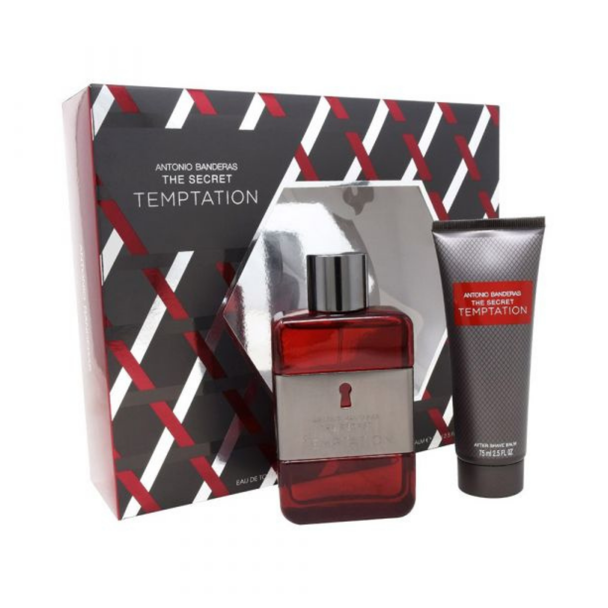 Estuche The Secret Temptation Edt 100 ml+75 ml A/S Balm Hombre