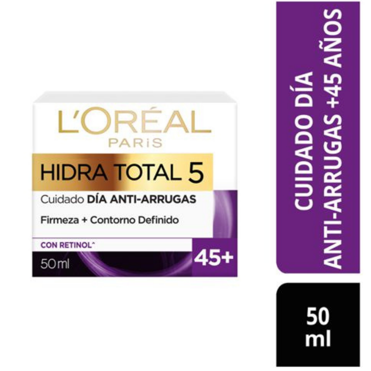 Crema Día Anti-Arrugas +45 Hidra-Total 5 50ml L&#39;Oréal Paris