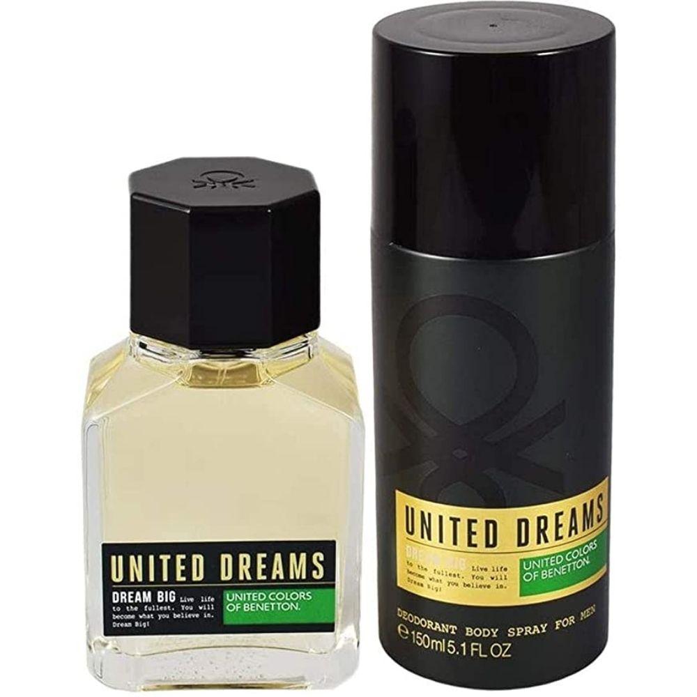 Estuche Dream Big Men Edt 100Ml+75Ml A/S Hombre