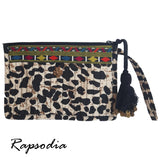 Cosmetiquero Rapsodia Flat Leopoard Beige