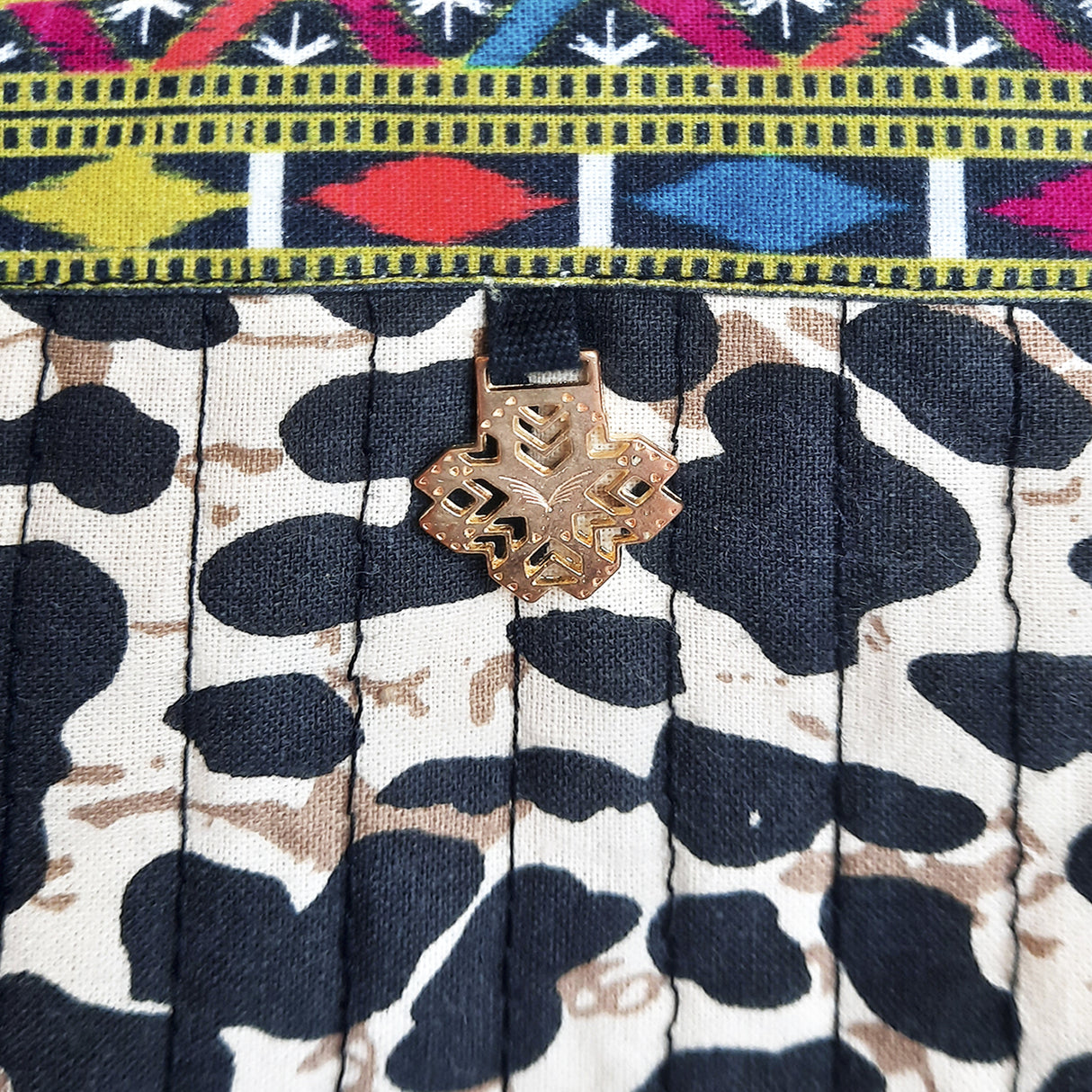 Cosmetiquero Rapsodia Flat Leopoard Beige