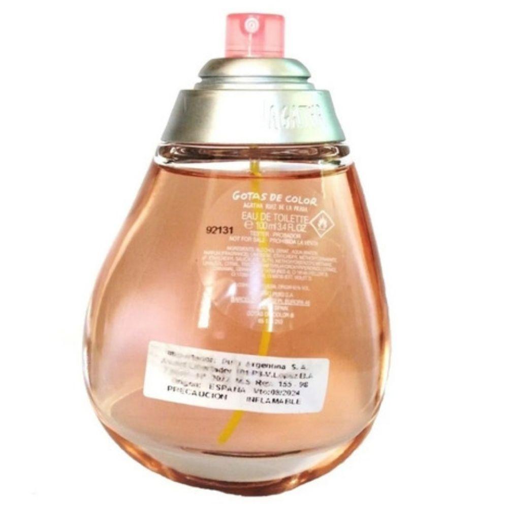 Gotas de Color Agatha Ruiz  Tester EDT 80ML Mujer (Sin Caja)