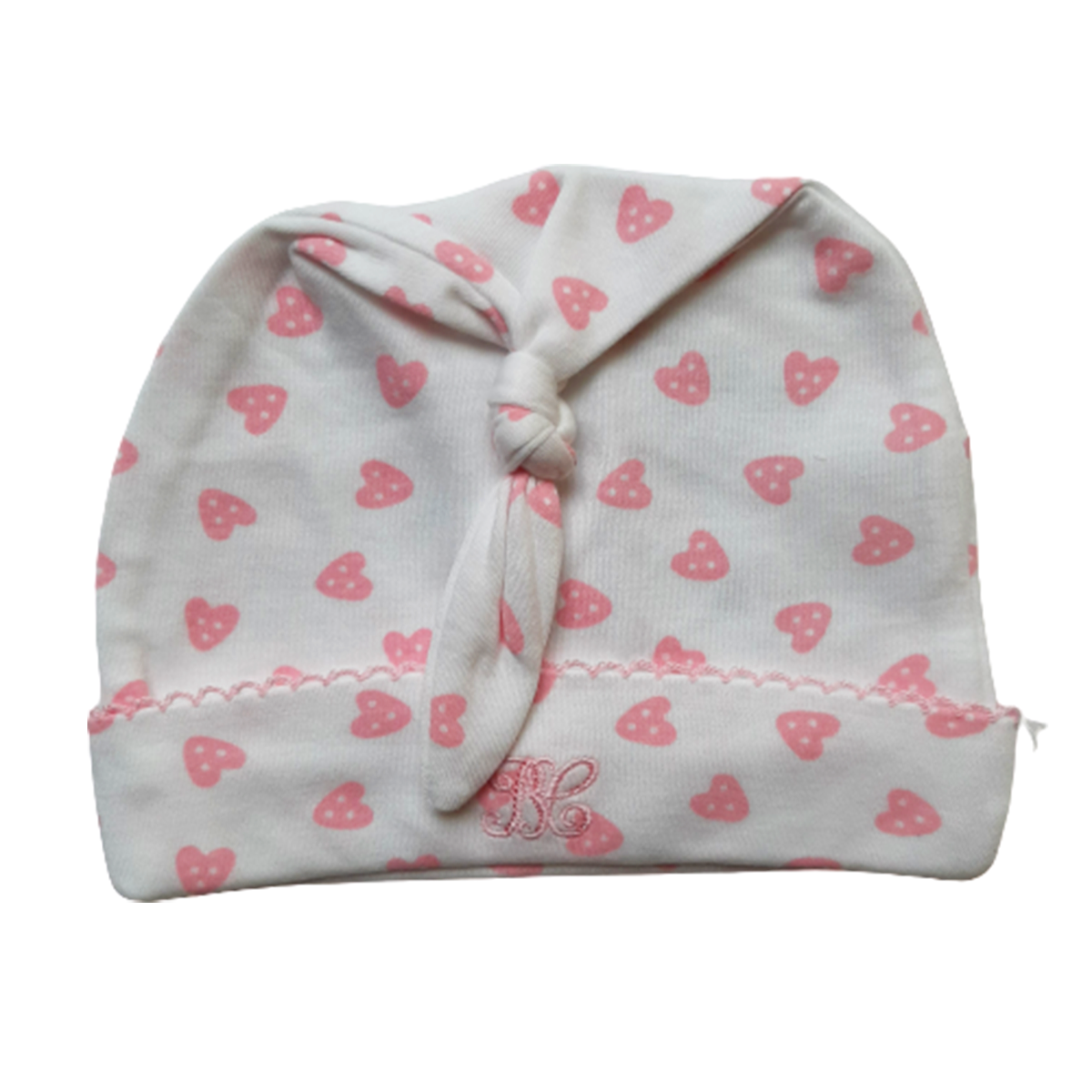 Gorro Babycottons C/Nudo New Season Glow Blanco Rosa