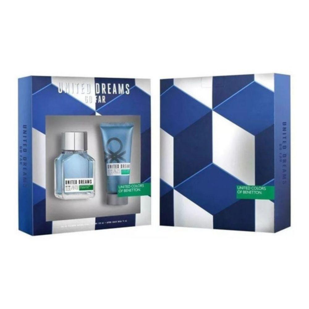 Estuche Benetton Go Far Edt 100Ml+75Ml A/S Hombre
