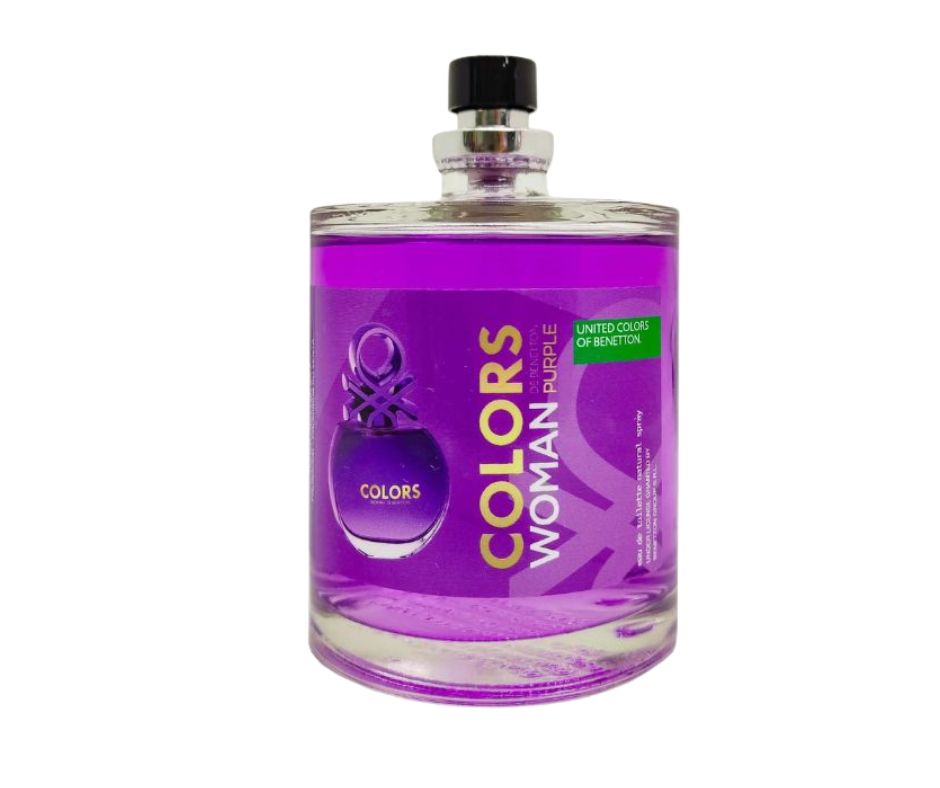 Colors Purple Woman Benetton Edt 100Ml Mujer Tester