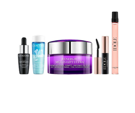 Set Beauty Lancome 30ml + 30ml + 7ml+10ml+2.5ml Mujer