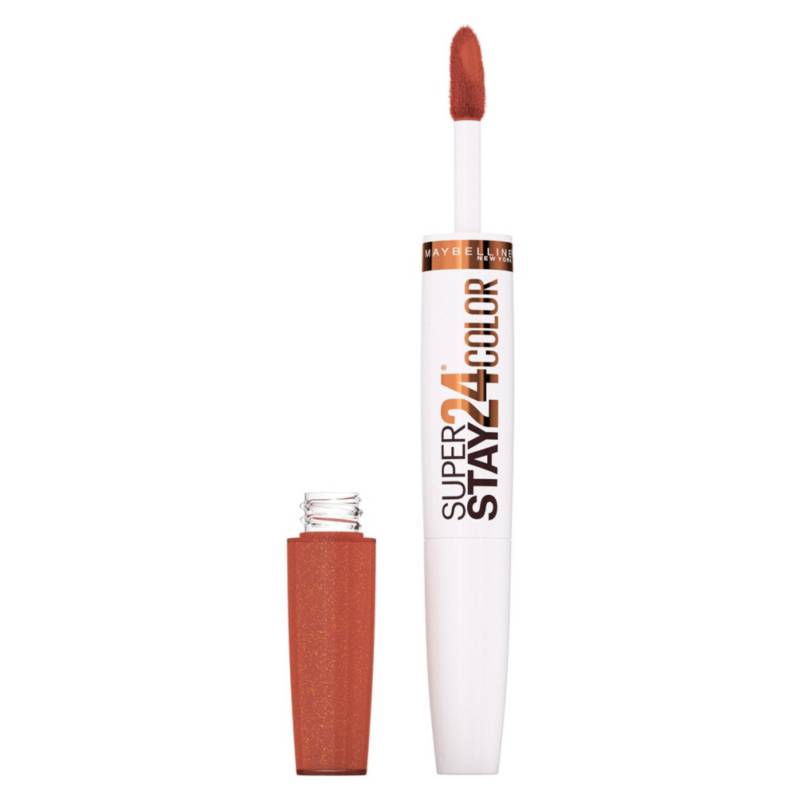 Labial Larga Duración Superstay 24 Horas Coffee Edition 330 Hushed Hazelnut Maybelline
