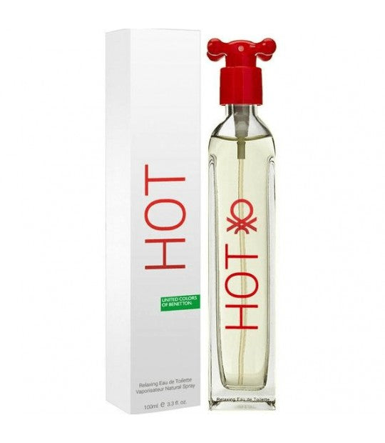 Hot For Her Benetton Edt 100Ml Mujer (con Caja)