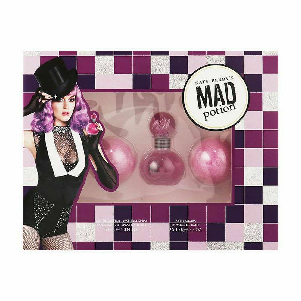 Estuche Mad Potion Katy Perry Edp 30Ml+2x100G Bath Bombs Mujer