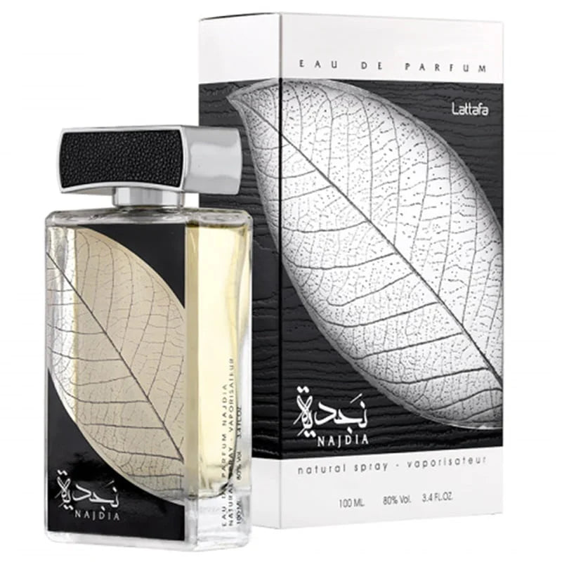 Najdia 100Ml Edp Unisex Lattafa Perfume- Inspirado en Invictus Aqua Paco Rabanne