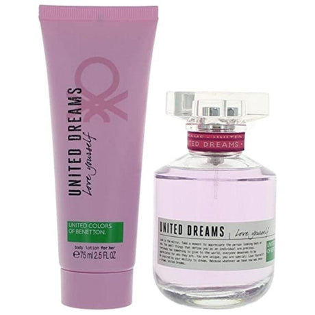 Estuche United Dreams Love Yourself Edt 80 Ml Mujer Benetton