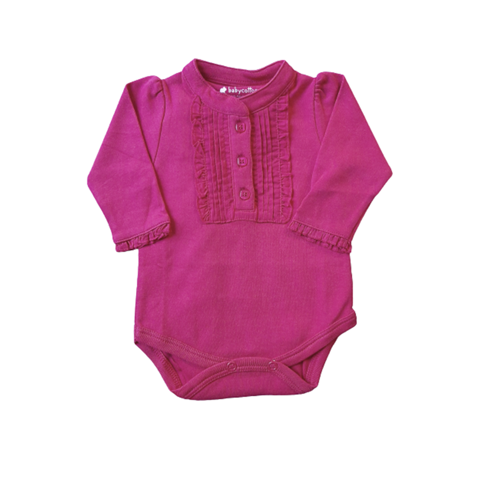 Body Babycottons  Camiseta T-Shirt Emma  ML Fresa