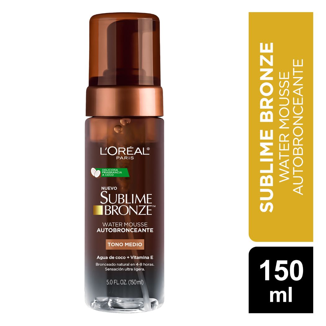 Water Mousse Autobronceante Tono Medio Sublime Bronze