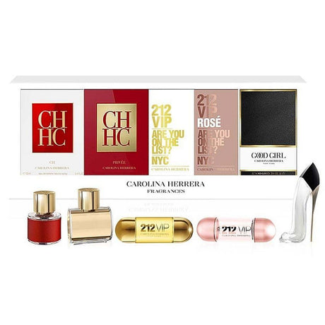 Carolina Herrera Miniaturas 5Pcs Mujer