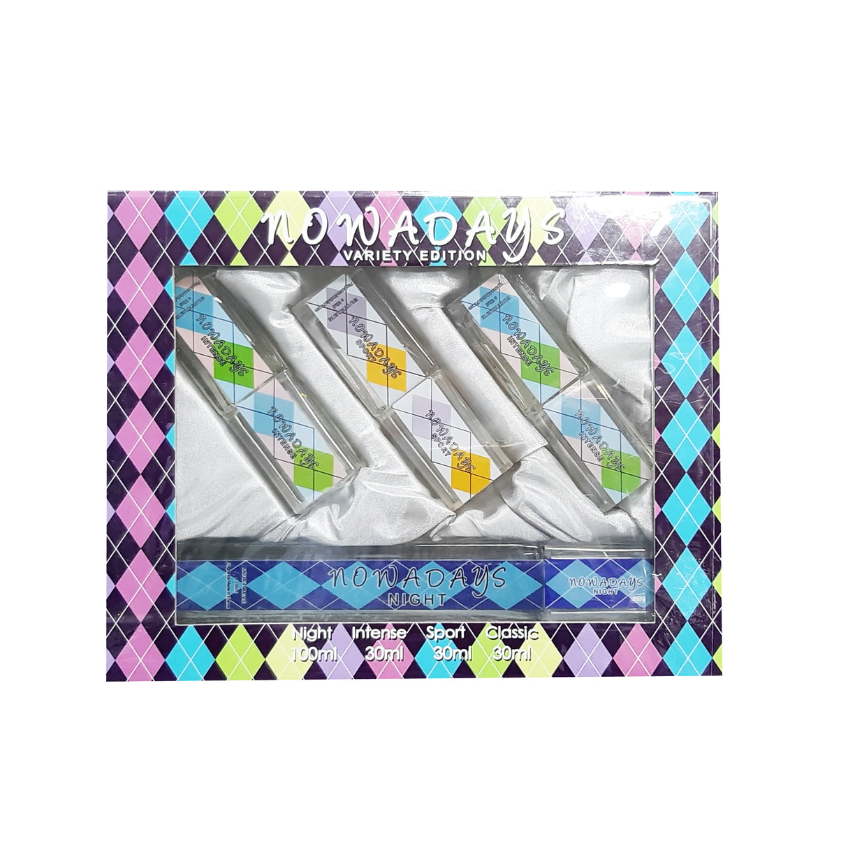 ESTUCHE NOW DAYS FLOWER INTENSE 100ML+30ML CLASSIC+30ML NIGHT+ 30ML SPORT .