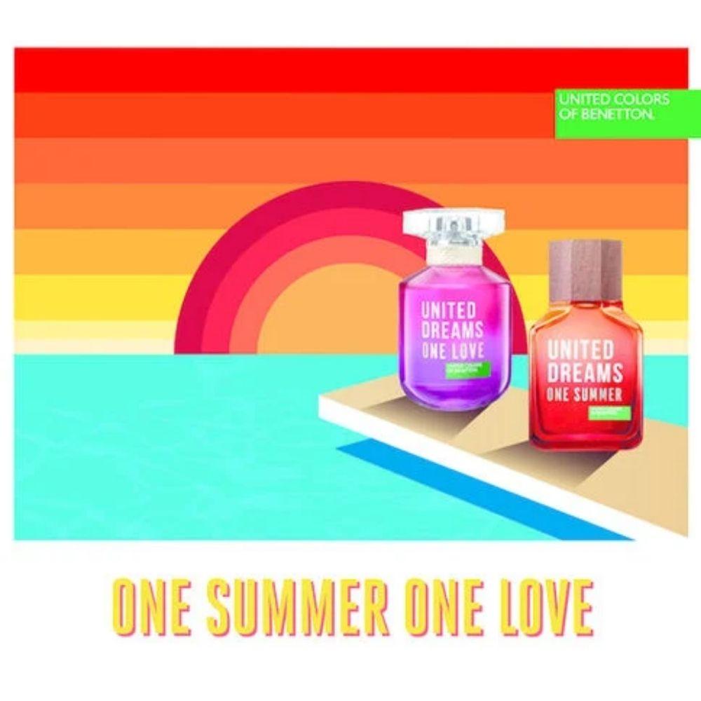 United Dreams One Love Benetton Tester Edt 80ML Mujer