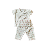 Set Babycottons Cupcakes Batita MC Y Ranita Bco/Rosa