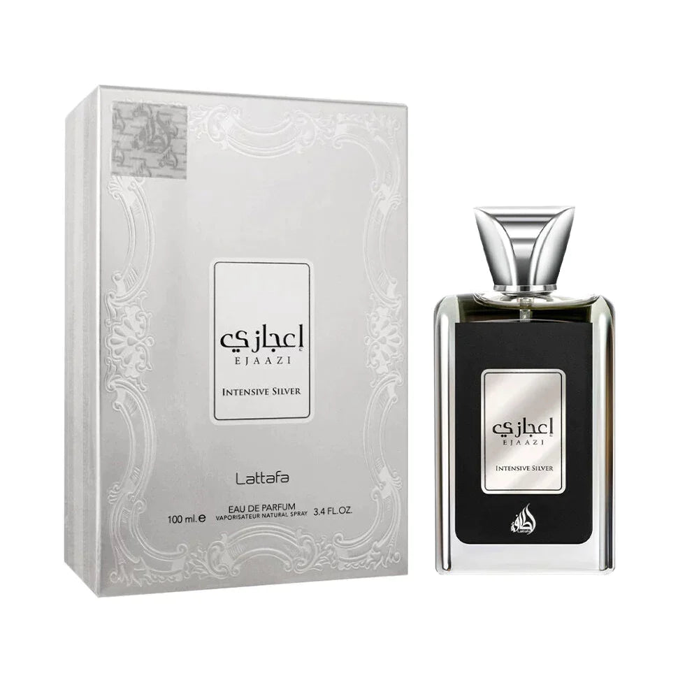 Ejaazi Intensive Silver 100Ml Edp Unisex Lattafa Perfume