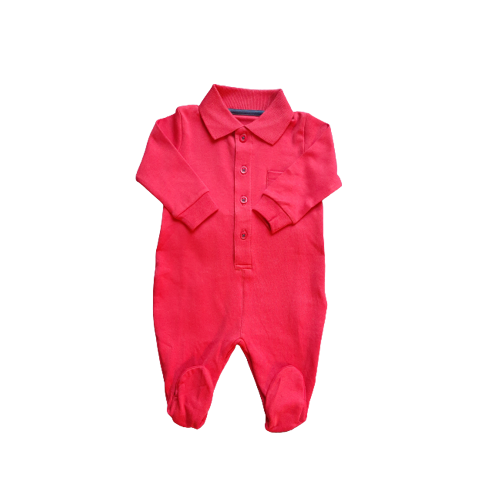 Enterito Babycottons Joseph Ml Pima con Pie Rojo