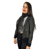 Bufanda Guess Transparente Negro  Sf3043